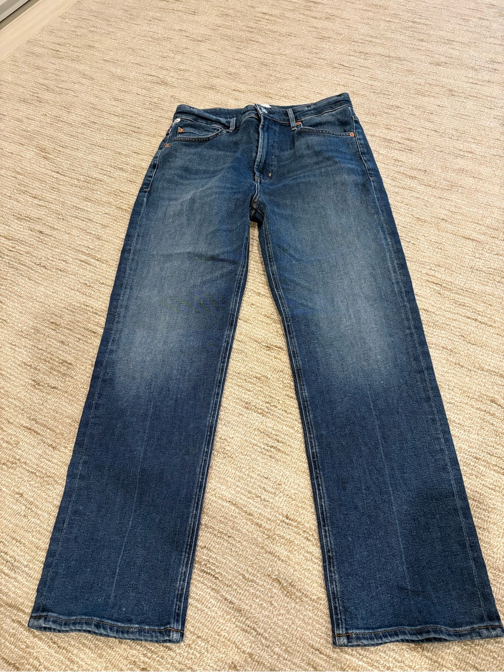 Citizens Of Humanity Men's Straight Jeans in Indigo Blue